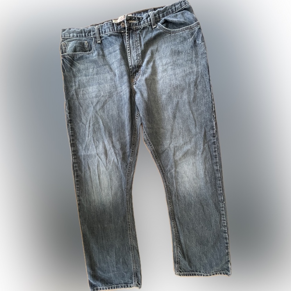 Men’s Relaxed Fit Boot Cut Jeans 38X32